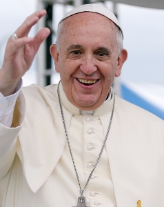 MR. NICE GUY: Pope Francis has ended the wholesale killing of vampires.